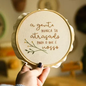 Cuidando dos sonhos: "A gente nunca ta atrasado para o que é nosso"