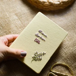 Caderno Bordado
